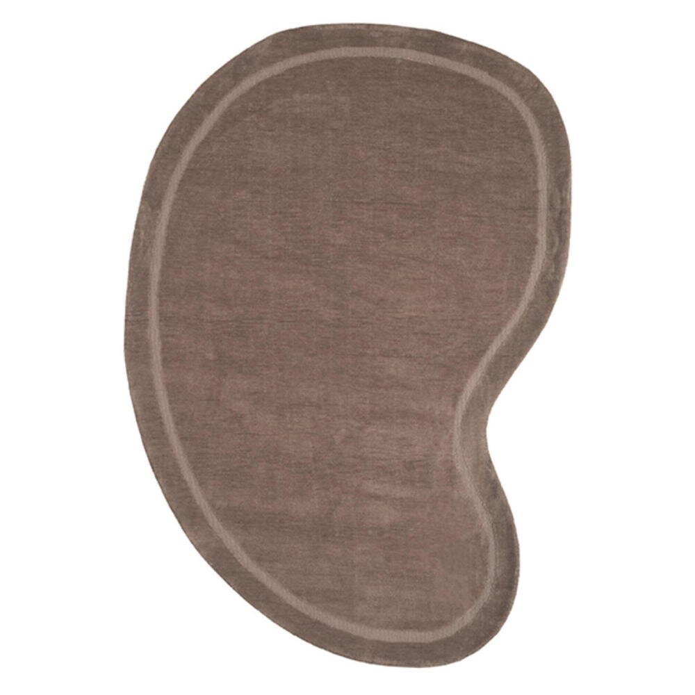 RINGO-Living Teppich Miro in Taupe aus Polyester